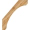 Ekena Millwork 4"W x 24"D x 28"H Legacy Rough Sawn Knee Brace, Western Red Cedar BRC04X24X28LEC00RWR - alternate 3